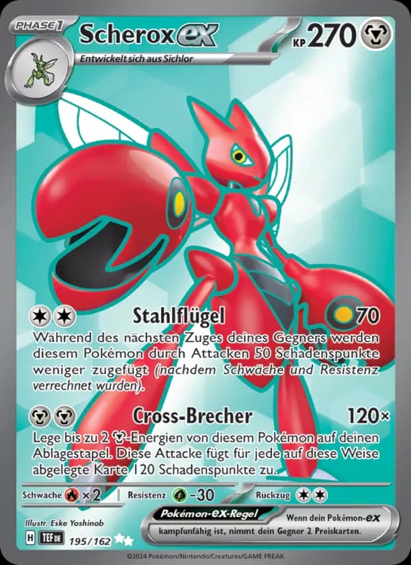 Scherox-ex card in German