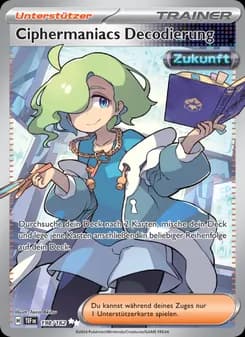 Ciphermaniacs Decodierung card in German