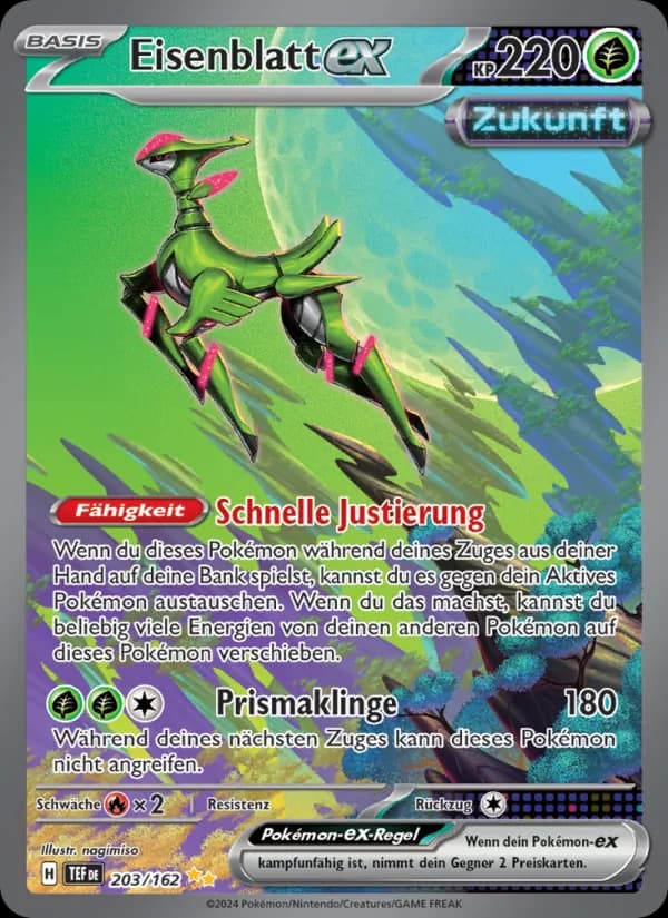 Eisenblatt-ex card in German