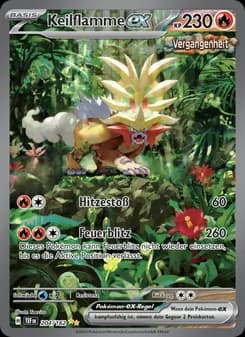 Keilflamme-ex card in German