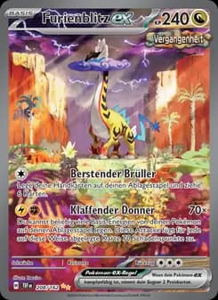 Furienblitz-ex card in German