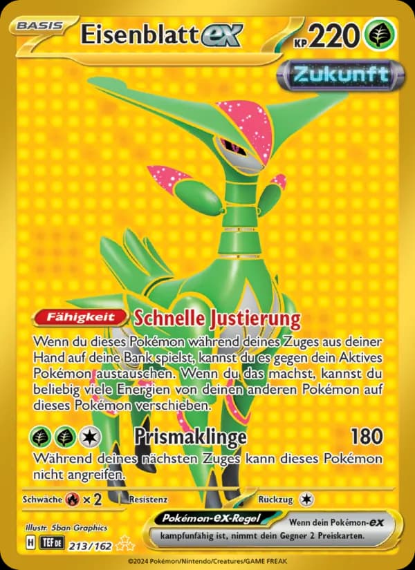 Eisenblatt-ex card in German
