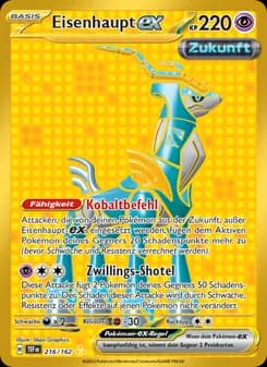 Eisenhaupt-ex card in German