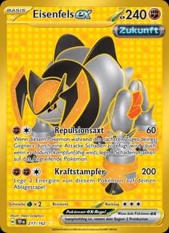Eisenfels-ex card in German