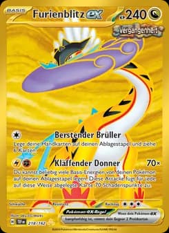 Furienblitz-ex card in German