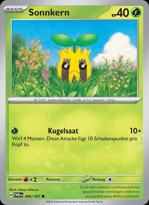 Sonnkern card in German