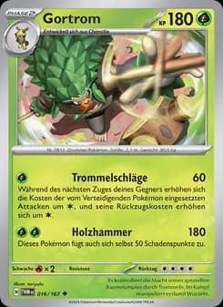 Gortrom card in German
