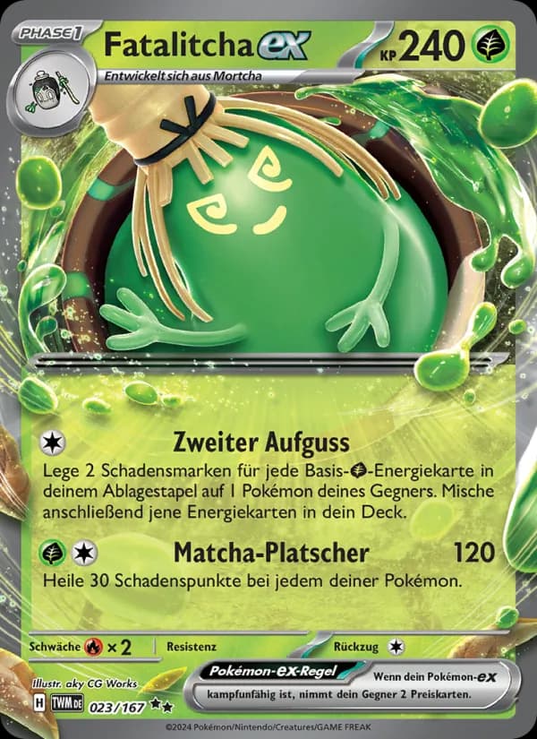 Fatalitcha-ex card in German