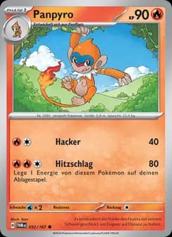 Panpyro card in German