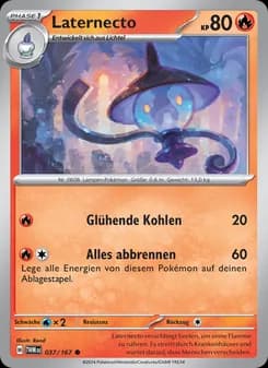 Laternecto card in German