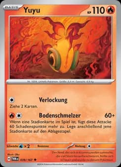Yuyu card in German