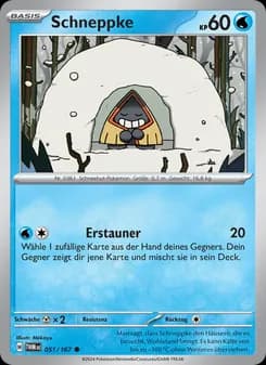 Schneppke card in German