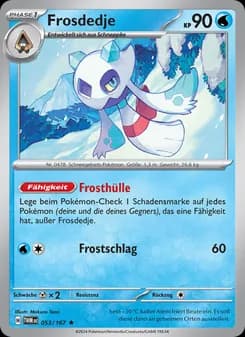 Frosdedje card in German