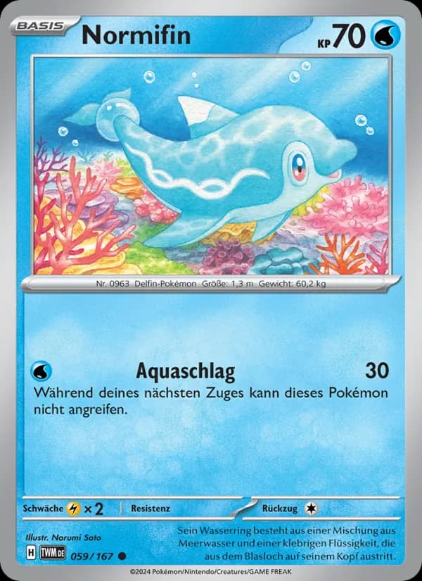 Normifin card in German