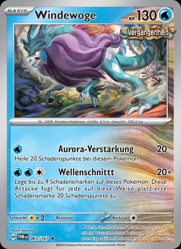Windewoge card in German