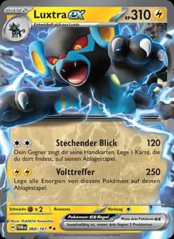 Luxtra-ex card in German