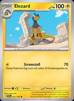 Elezard card in German
