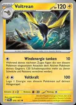 Voltrean card in German