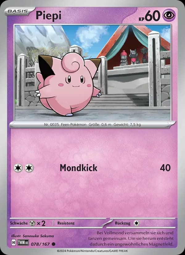 Piepi card in German