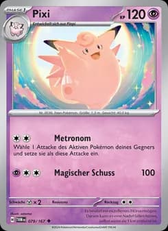 Pixi card in German