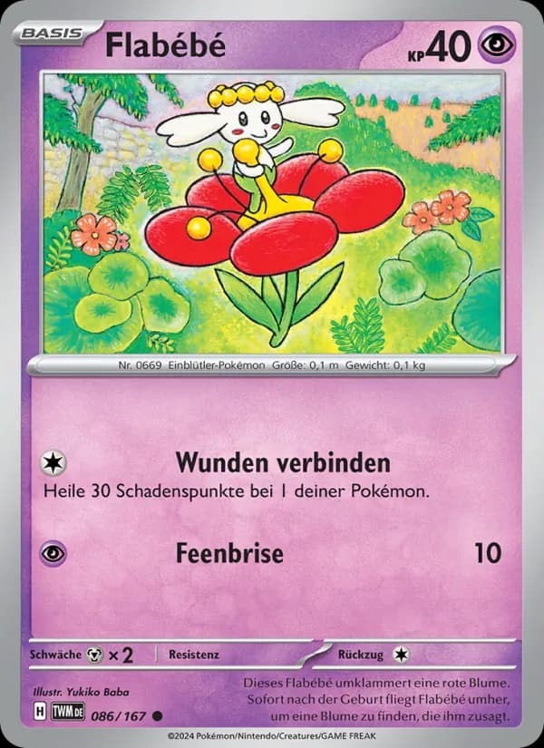Flabébé card in German