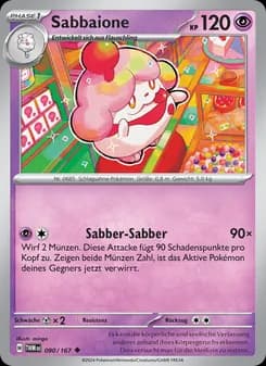 Sabbaione card in German