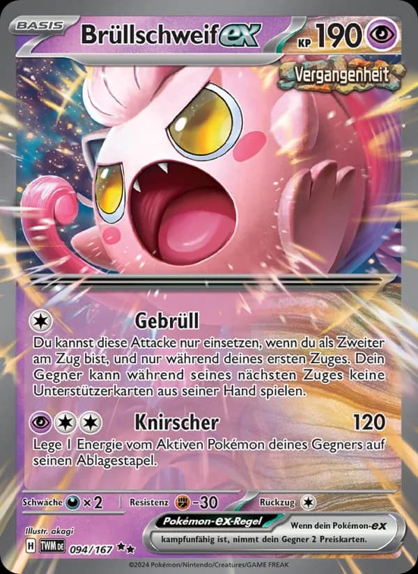 Brüllschweif-ex card in German