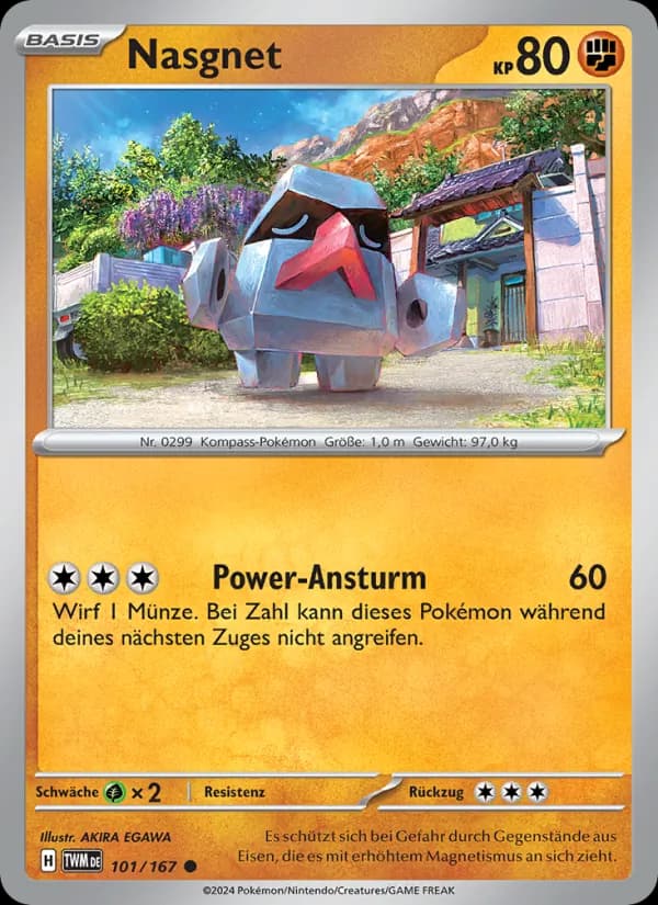 Nasgnet card in German
