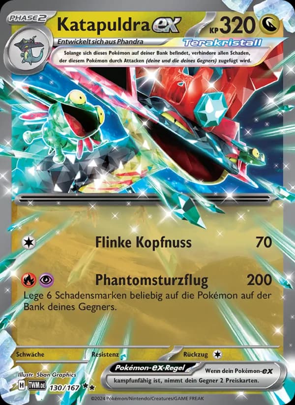 Katapuldra-ex card in German