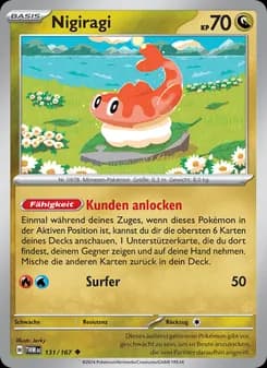 Nigiragi card in German