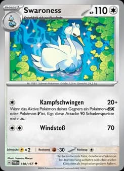 Swaroness card in German