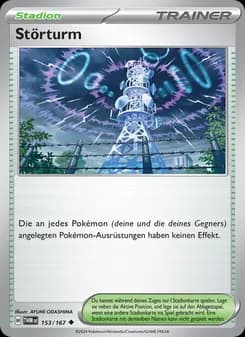 Störturm card in German
