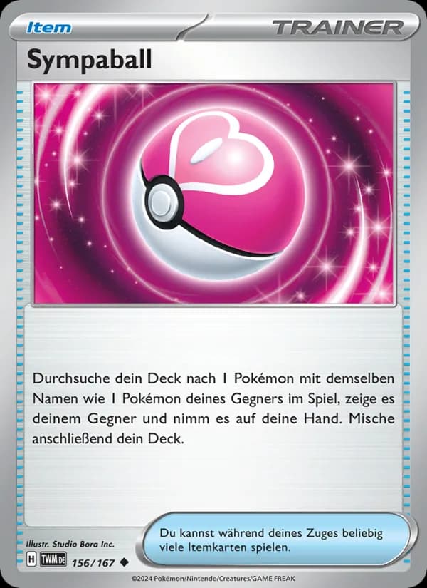 Sympaball card in German