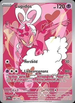 Cupidos card in German