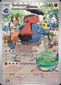Voluminas card in German
