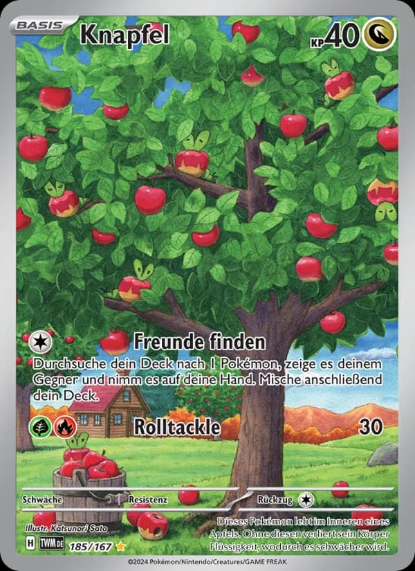 Knapfel card in German