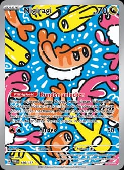 Nigiragi card in German