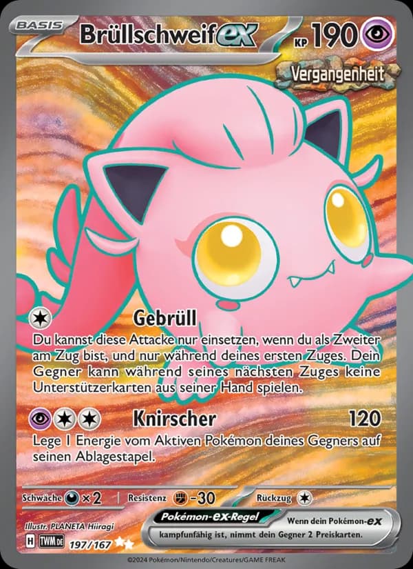 Brüllschweif-ex card in German