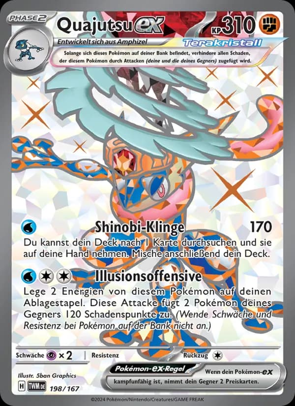 Quajutsu-ex card in German