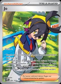 Jo card in German