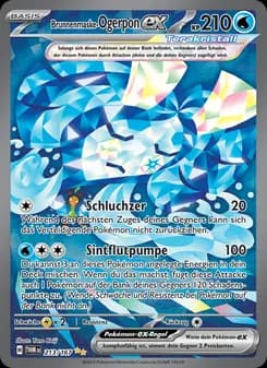 Brunnenmaske-Ogerpon-ex card in German