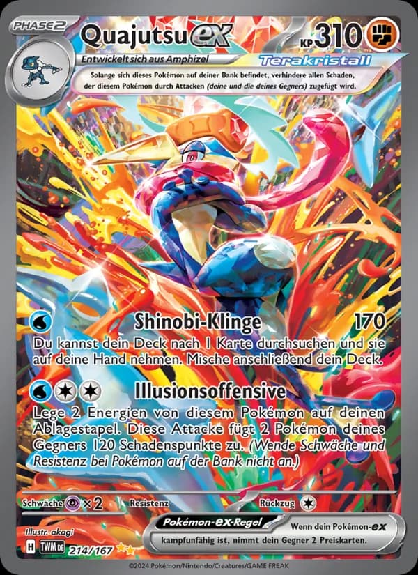 Quajutsu-ex card in German