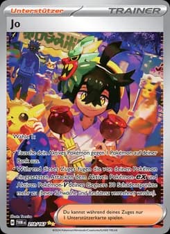 Jo card in German