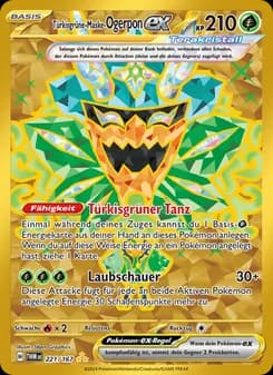 Türkisgrüne-Maske-Ogerpon-ex card in German