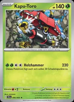 Kapu-Toro card in German