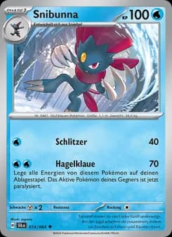 Snibunna card in German