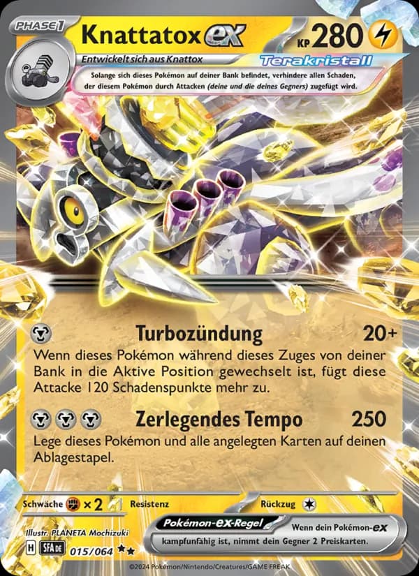 Knattatox-ex card in German