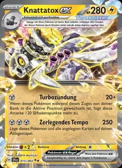Knattatox-ex card in German