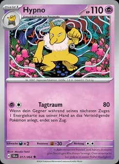 Hypno card in German