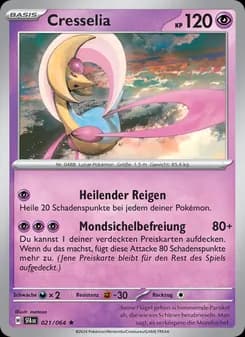 Cresselia card in German